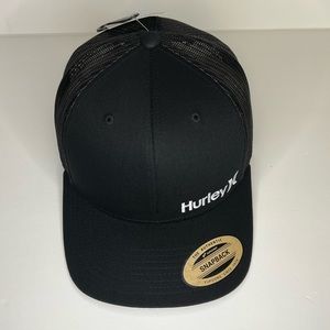 New Hurley Adult Mens Mesh Snapback Adjustable Trucker Cap Hat